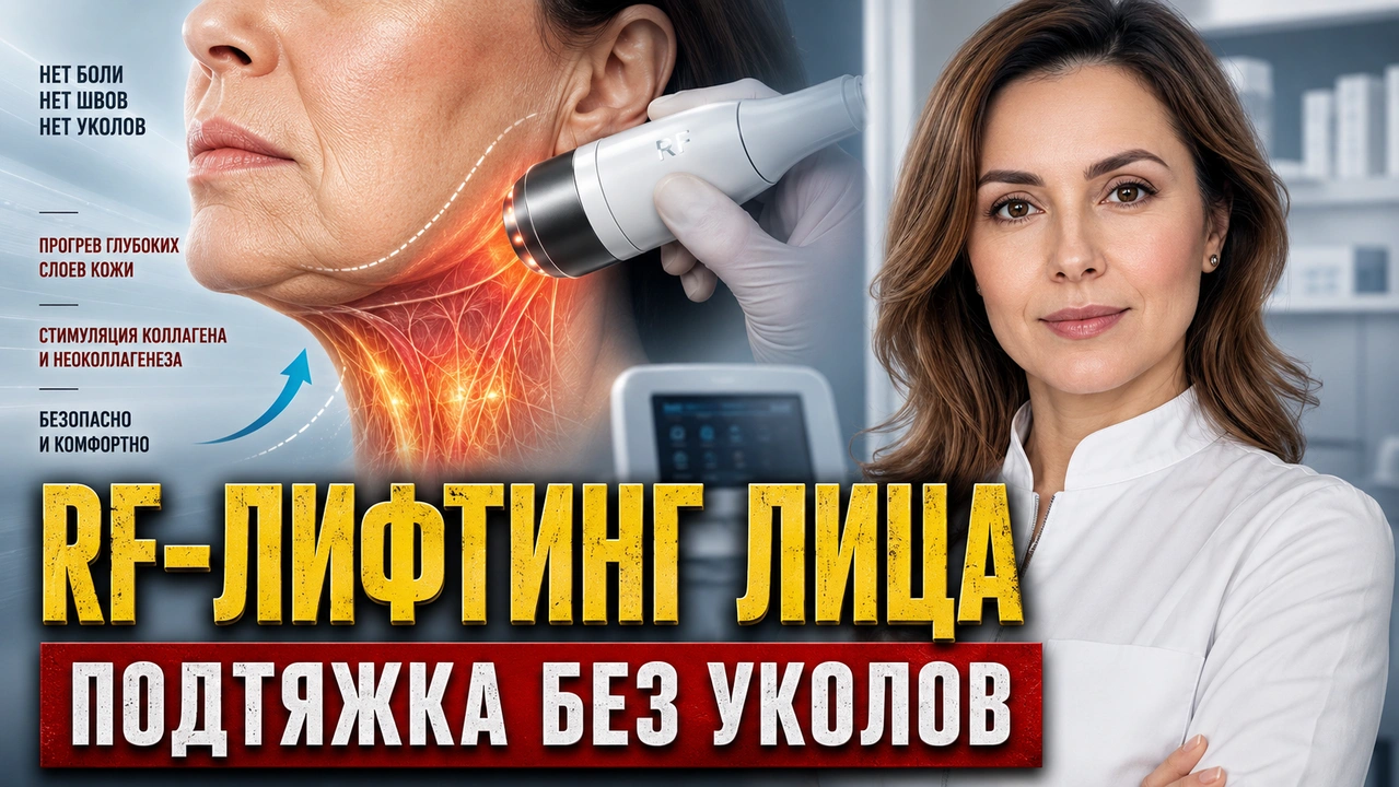 RF-лифтинг: подтяжка без боли, швов и уколов