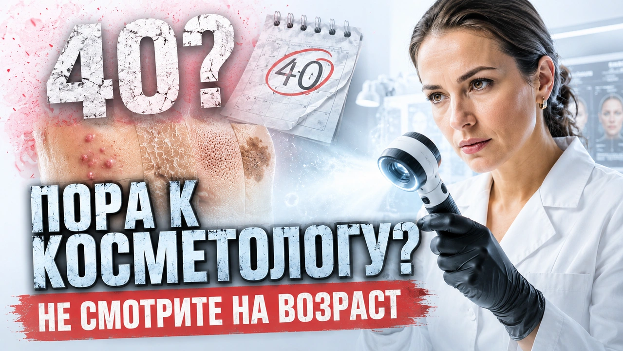 С какого возраста нужно ходить к косметологу: развеиваем миф о «после 40»