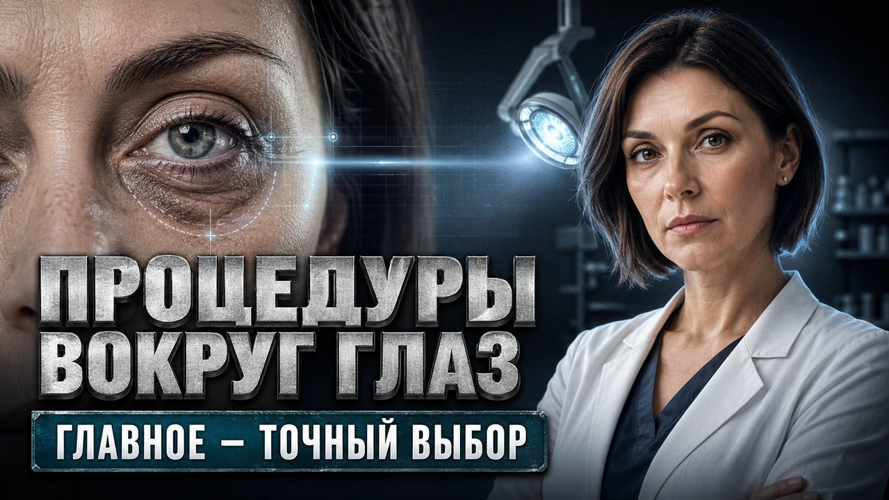 Топ процедур для зоны вокруг глаз