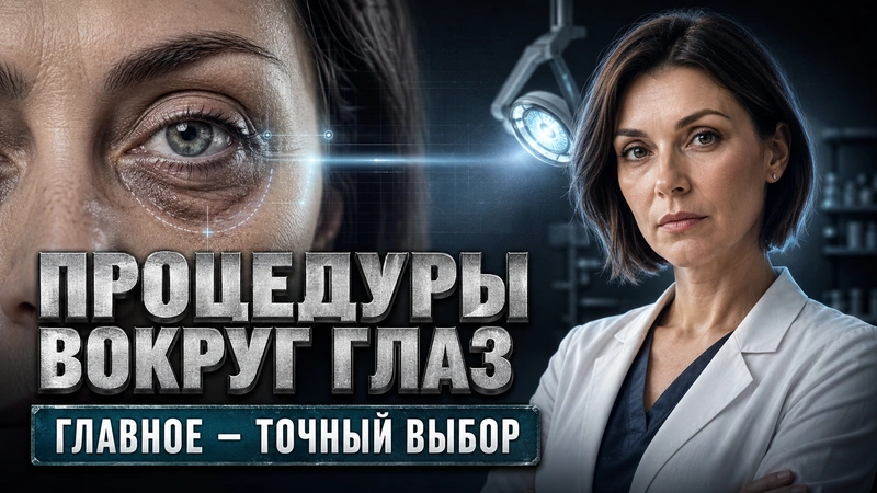 Топ процедур для зоны вокруг глаз