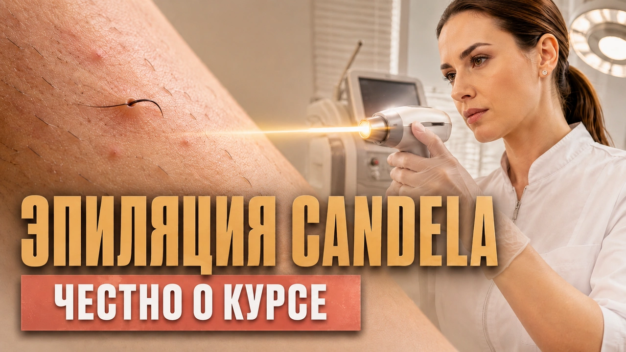 Эффективная и безопасная лазерная эпиляция на александритовом лазере Candela