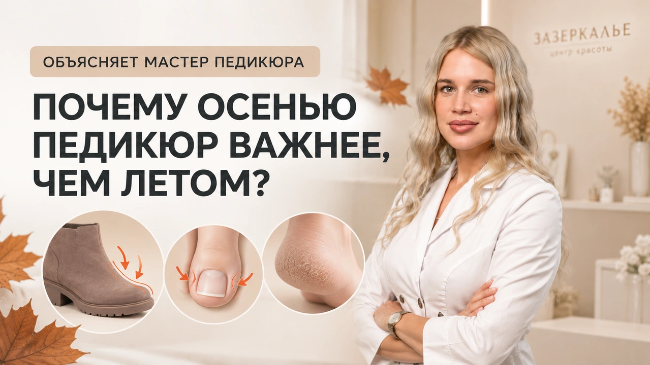 Осенний педикюр: уход за стопами и ногтями