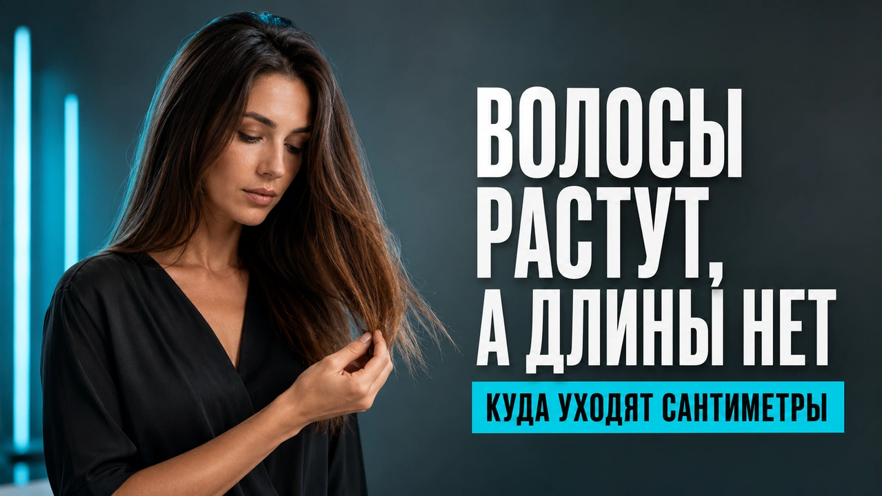 Почему волосы растут, но длиннее не становятся?