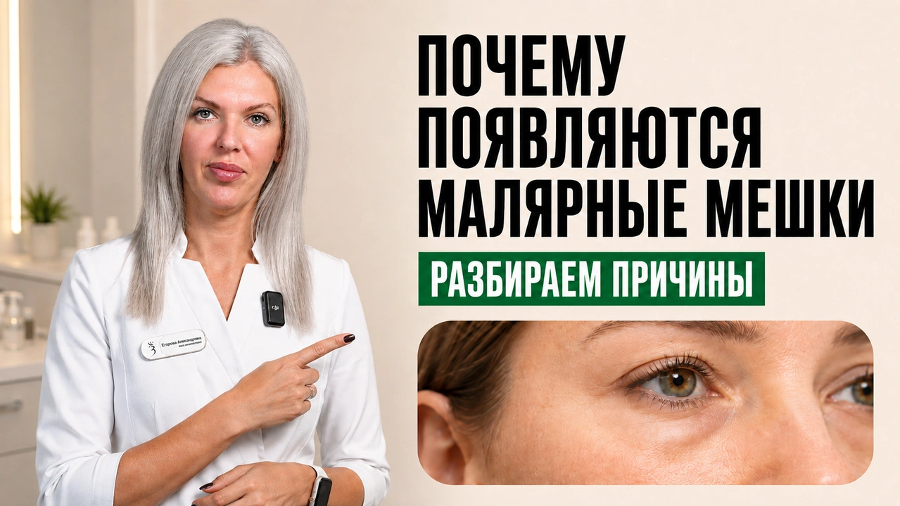Малярные мешки на скулах причины появления