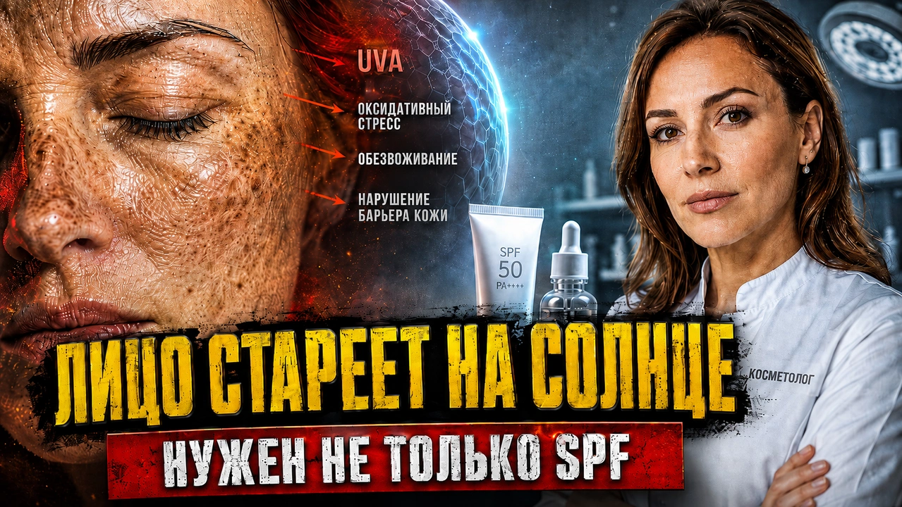 Летний уход за кожей лица: как избежать фотостарения и сохранить свежесть