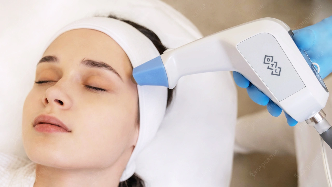 RF-лифтинг лица на аппарате BTL Exilis Ultra 360