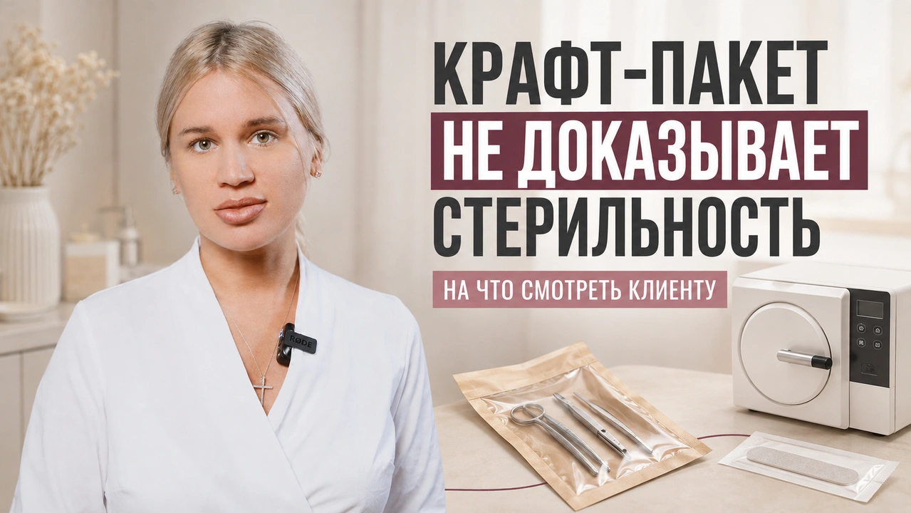 Мифы о крафт-пакетах и спирте: как убедиться, что маникюр действительно безопасен