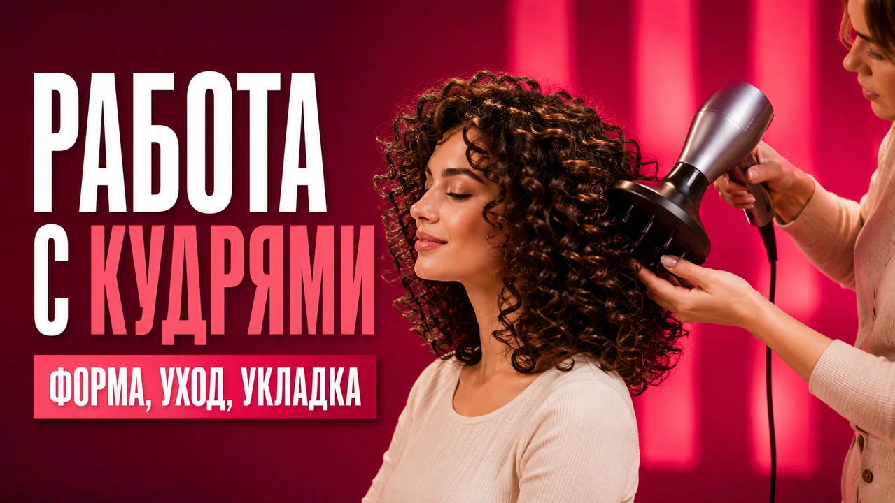 Работа с кудрявыми волосами: Как ухаживать за кудрями, подобрать стрижку и укладку. 