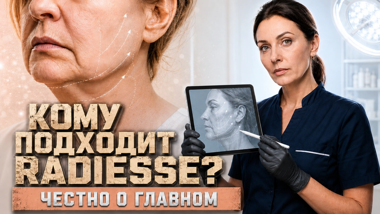 Безоперационная подтяжка лица Radiesse в Москве – плотный каркас и естественный лифтинг