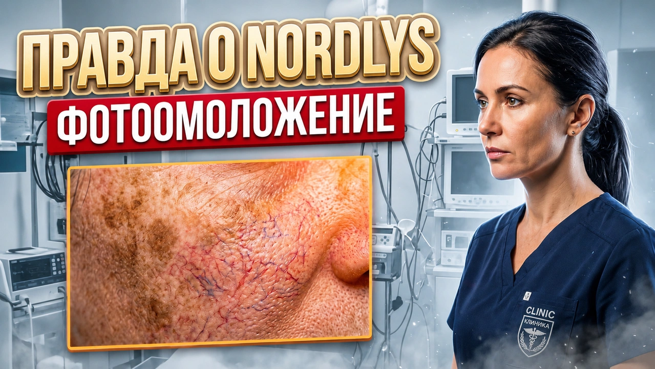 Фотоомоложение Nordlys - без боли и долгого восстановления